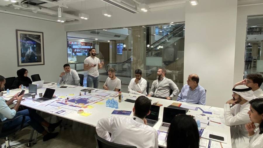 Teams at the Scale Up! Masterclass in Bahrain